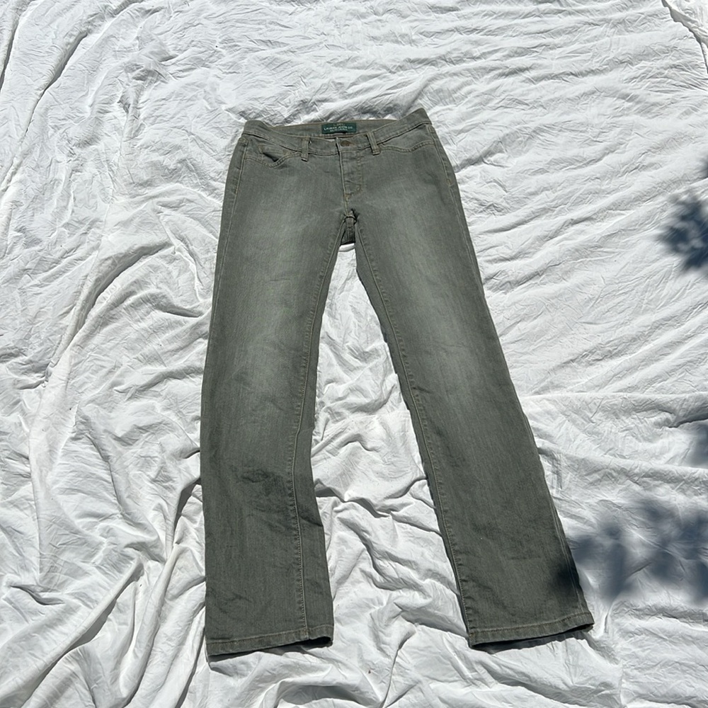 Ralph Lauren Women's Green Wash Classic Straight Fit Jeans - Picture 3 of 7